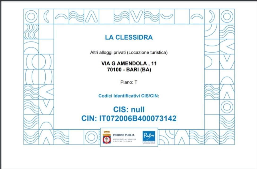 La Clessidra B&B บารี ภายนอก รูปภาพ